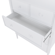 Komoda, biela, TEANA