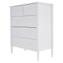 Komoda, biela, TEANA