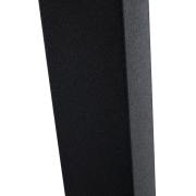 Jedálenský bistro stôl, dub sonoma/čierna, 70x70 cm, RINALDO TYP 1