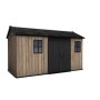 Záhradný domček Keter Apex 7,5 x 13 Ashwood, s podlahou