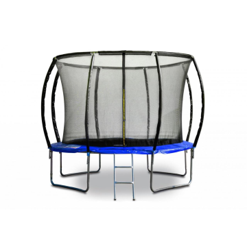 Trampolína G21 SpaceJump, 305 cm, modrá, s ochrannou sieťou + schodíky zadarmo
