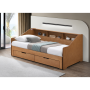 Rozkladacia posteľ, dub, MONETA