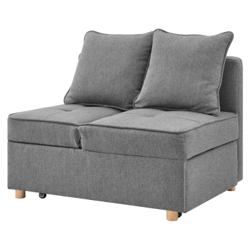 Rozkladacia pohovka, sivá, OSVALDO