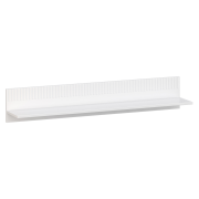 Závesná polica 130, biela, VELIS