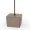 Záhradný stôl Keter Luzon Deco ashwood / cappuccino
