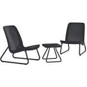 Záhradný nábytok Keter Rio Patio set grafitový