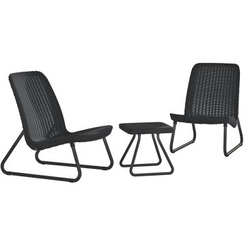 Záhradný nábytok Keter Rio Patio set grafitový