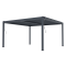 Bioklimatická pergola G21 Austin Premium 4x4 m, antracitová hliníková