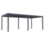 Bioklimatická pergola G21 Austin 6x3 m, antracitová hliníková