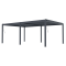 Bioklimatická pergola G21 Austin 6x4 m, antracitová hliníková