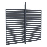 Príslušenstvo G21 pevná lamelová stena 3x2,6 m pre pergolu Trenton