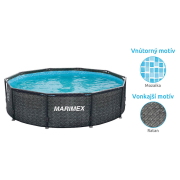 Bazén Florida 3,05x0,91 m bez príslušenstva - motív RATAN