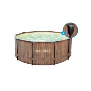 Bazén Florida 3,05x0,91 m so skimmerom - motív TEAK