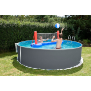 Bazén Orlando 3,05 x 0,91 m ŠEDÁ, bazén, fólia, skimmer