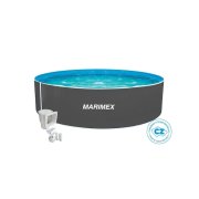 Bazén Orlando 4,57x1,07 m - ŠEDÝ, bazén, fólia, skimmer