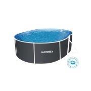 Bazén Orlando Premium DL 3,66 x 5,48 x 1,22 m - GRAPHIT, bazén, fólie
