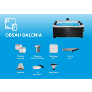 Bazén vírivý MSPA OSLO PLUS F-OS063WP