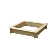 Drevené pieskovisko štvorhranné