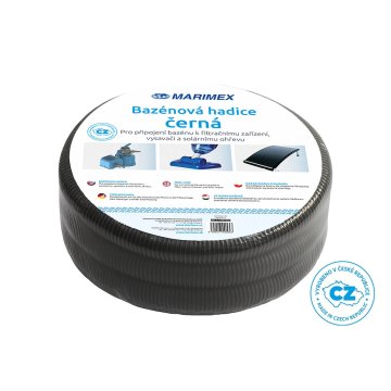 Hadica v metráži O 5/4" (32 mm) - balenie 5 m (čierna)
