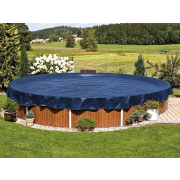 Krycia plachta PREMIUM pre kruhové bazény 5,5 m, zimná, modrá