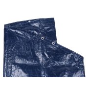 Krycia plachta PREMIUM pre oválne bazény 5,5 x 3,7 m, zimná, modrá