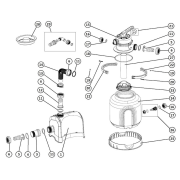 Nádoba k filtracii ProStar Plus 4 a ProStar 4000- 14l