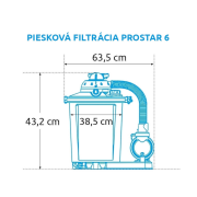 Piesková filtrácia ProStar 6