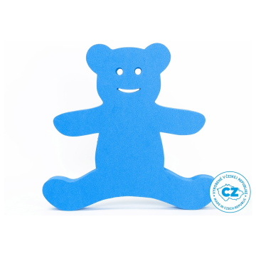 Plavecká doska Medvedík - modrá