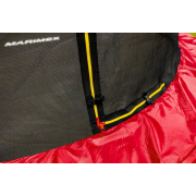 Sada krytu pružín a rukávov pre trampolínu 366 cm - červená