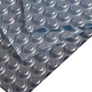 Solárna plachta modro strieborná pre bazény s O hladiny 3,6 m