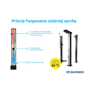 Solárna sprcha  UNO 20 l STYLE - zelená