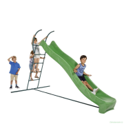 Šmykľavka s prípojkou na vodu červená 2,20 m - Hapro