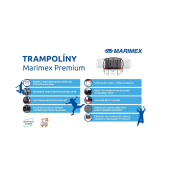 Trampolína Marimex Premium 457 cm + vnútorná ochranná sieť + schodíky ZADARMO