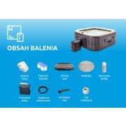 Vírivý bazén Greystone Deluxe Bubble Spa 6 NP