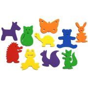 Vodolepky Veselé zvieratká - 10 ks