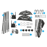 Zastrešenie Marimex Pool House Control - 3,05 m