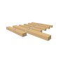 Bioklimatická pergola G21 Austin Premium 6x4 m, antracitová hliníková