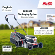 Akumulátorová kosačka 42.2 Li Comfort