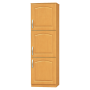 Kuchynská skrinka, pravá, jelša, LORA MDF NEW KLASIK S40/210/57