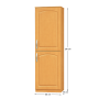 Kuchynská skrinka, jelša, pravá, LORA MDF NEW KLASIK S60LO