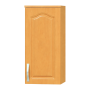 Horná skrinka, jelša, pravá, LORA MDF NEW KLASIK W30/735