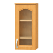 Kuchynská skrinka horná, jelša, pravá, LORA MDF NEW KLASIK W40S