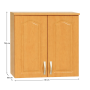 Horná skrinka, jelša, LORA MDF NEW KLASIK W80/735