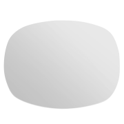 Oválne zrkadlo, bez rámu, NEVES TYP 1