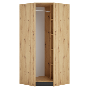 Korpus rohovej skrine, dub artisan, KREO