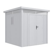 Záhradný domček G21 Atlanta 529 - 230 x 230 cm, metal silver