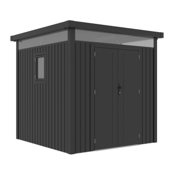 Záhradný domček G21 Atlanta 529 - 230 x 230 cm, slate grey