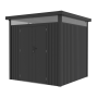Záhradný domček G21 Atlanta 529 - 230 x 230 cm, slate grey