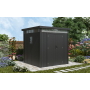 Záhradný domček G21 Atlanta 529 - 230 x 230 cm, slate grey