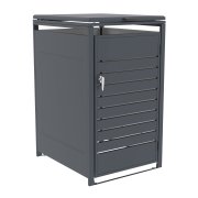 Prístrešok na popolnice G21 68x117x80 cm, antracitový